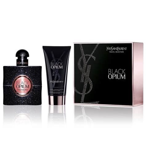 yves saint laurent black opium edp 50ml gift set|Black Opium gift set sale.